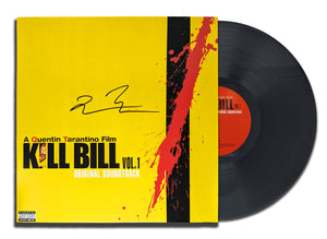 Quentin Tarantino Signed KILL BILL VOL. 1 ORIGINAL SOUNDTRACK Autographed Vinyl Album LP