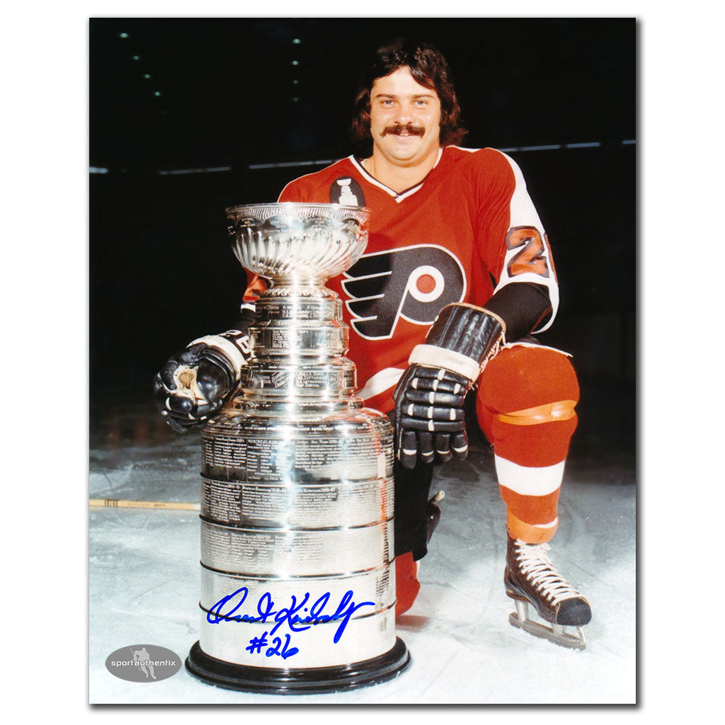 Orest Kindrachuk Philadelphia Flyers Stanley Cup Autographed 8x10