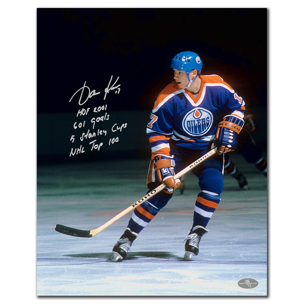 Jari Kurri Autographed Edmonton Oilers 16x20 Photo - Career Inscriptions