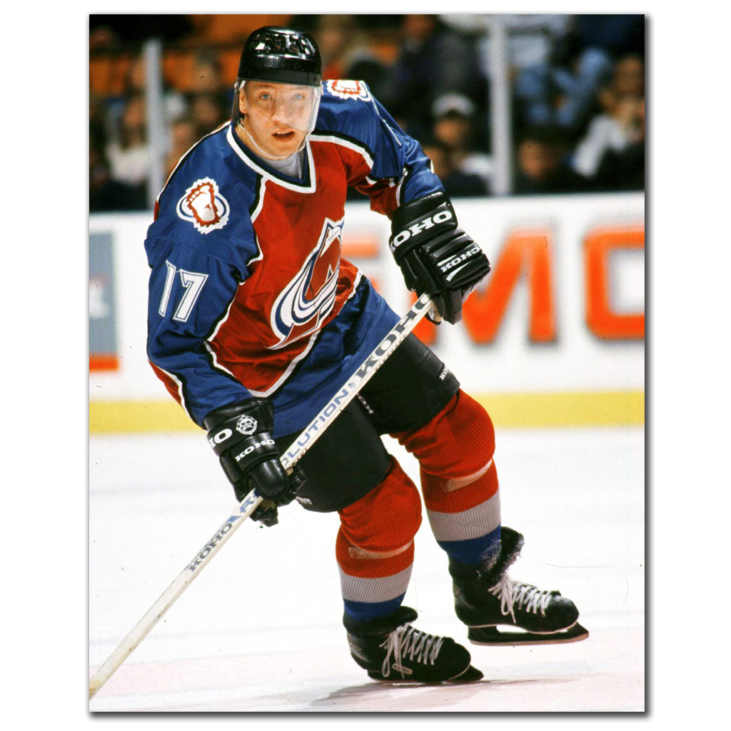 Jari Kurri Pre-Order Colorado Avalanche Autographed 8x10 (1) - Sport Authentix Inc
