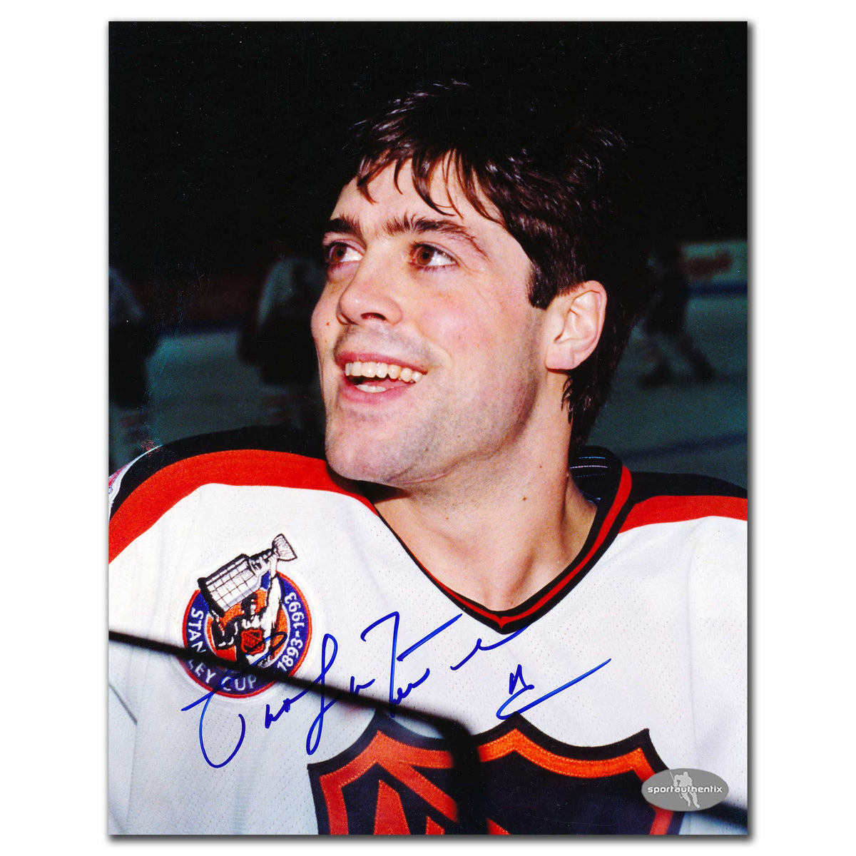 Pat Lafontaine 1993 NHL All-Star Game Autographed 8x10 - Sport Authentix Inc