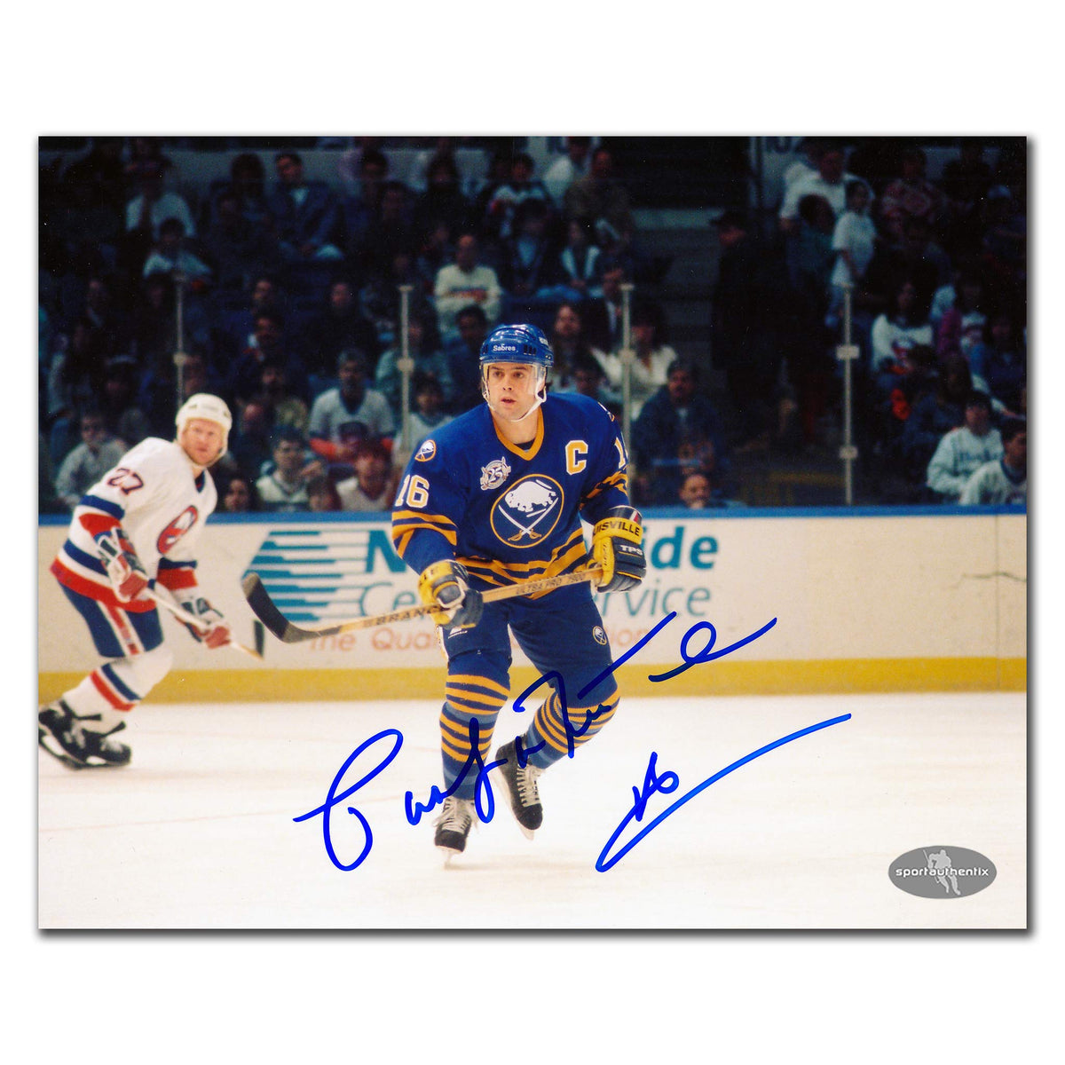 Pat Lafontaine Buffalo Sabres CAPTAIN Autographed 8x10 - Sport Authentix Inc
