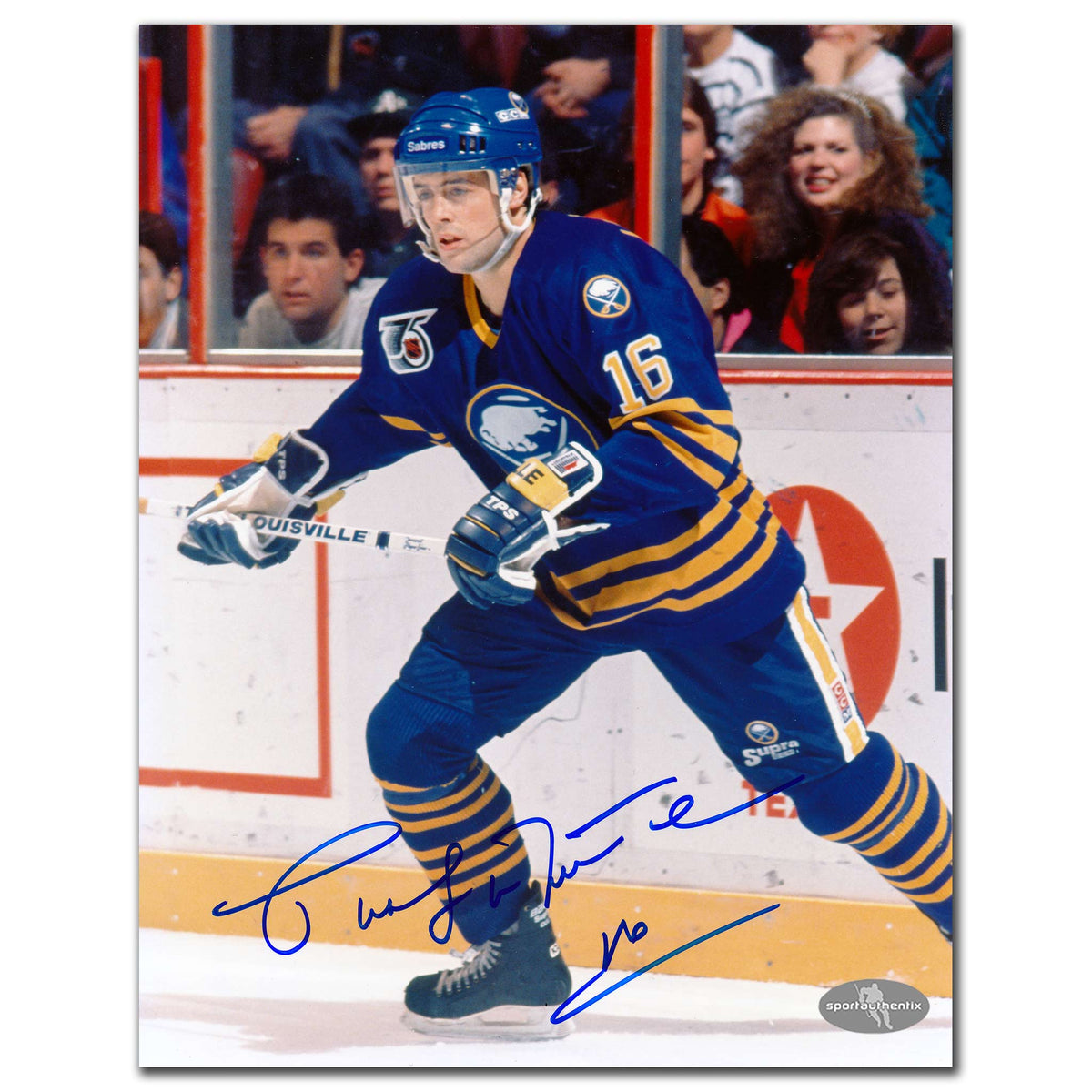 Pat Lafontaine Buffalo Sabres BREAKOUT Autographed 8x10 - Sport Authentix Inc