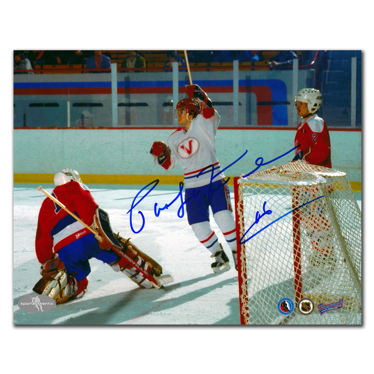 Pat Lafontaine Verdun Juniors Autographed 8x10 - Sport Authentix Inc