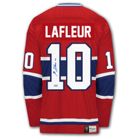 Guy Lafleur Montreal Canadiens Fanatics Heritage Autographed Jersey