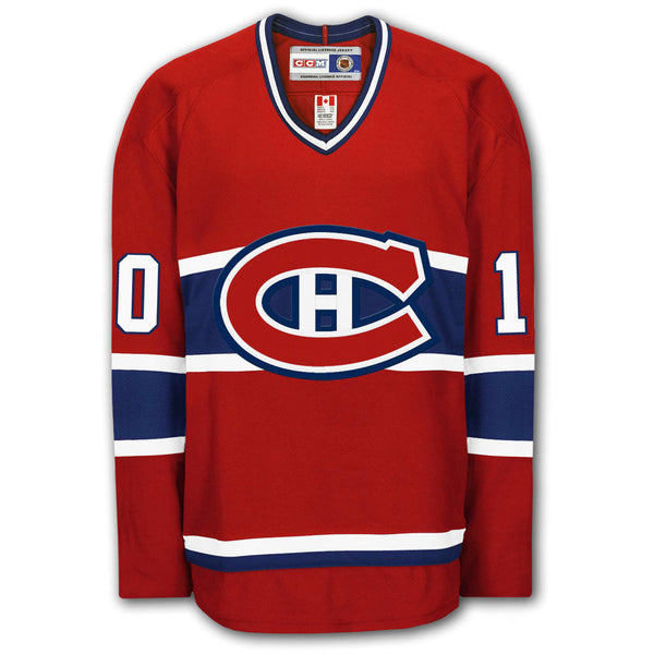 Guy Lafleur Montreal Canadiens CCM Autographed Jersey