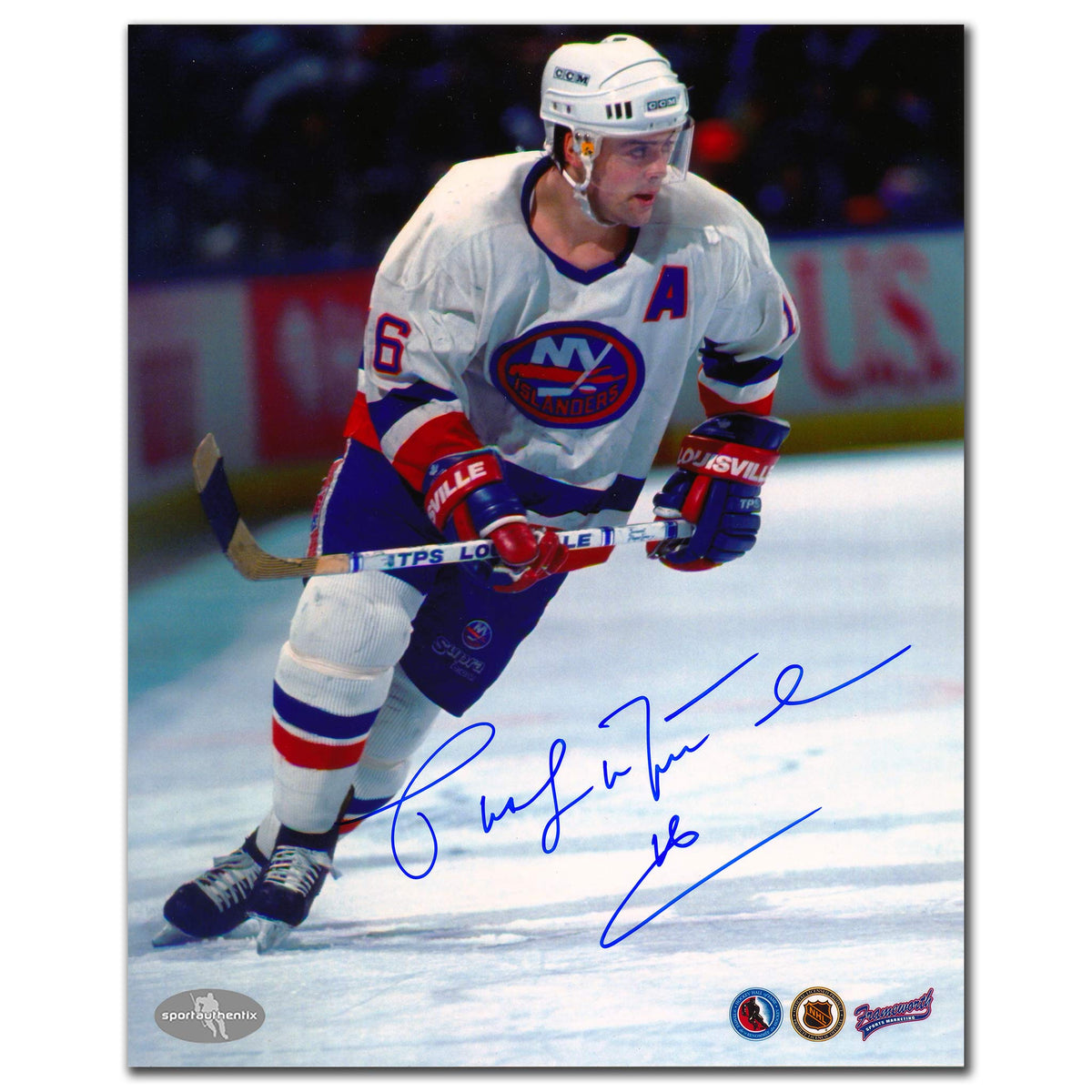 Pat Lafontaine New York Islanders RUSH Autographed 8x10 - Sport Authentix Inc