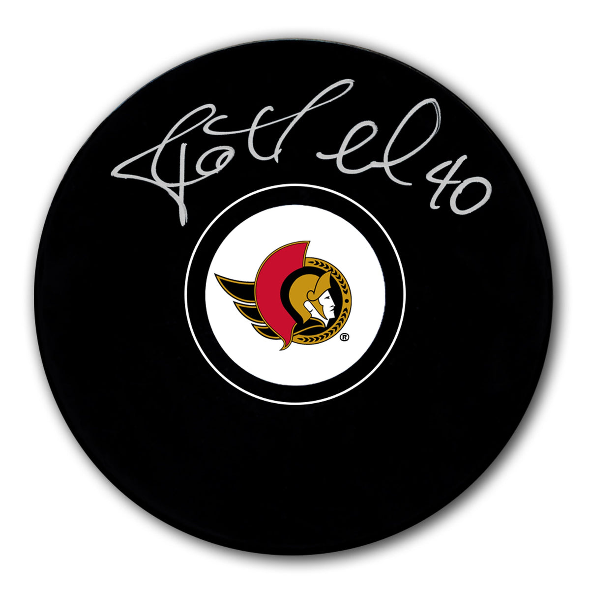 Patrick Lalime Ottawa Senators Autographed Puck - Sport Authentix Inc