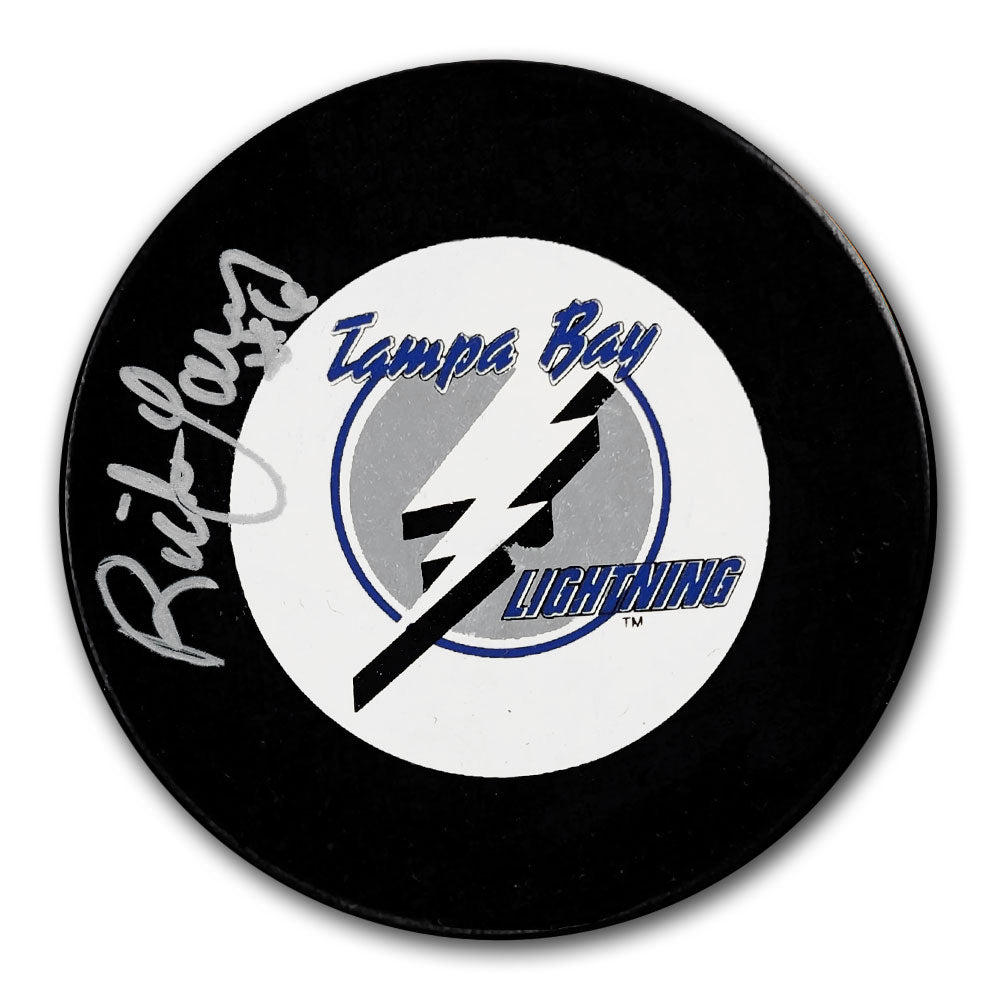 Rick Lanz Rondelle autographiée du Lightning de Tampa Bay