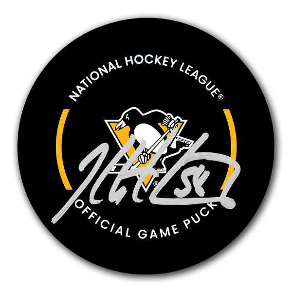 Kris Letang autographed Pittsburgh Penguins official game puck