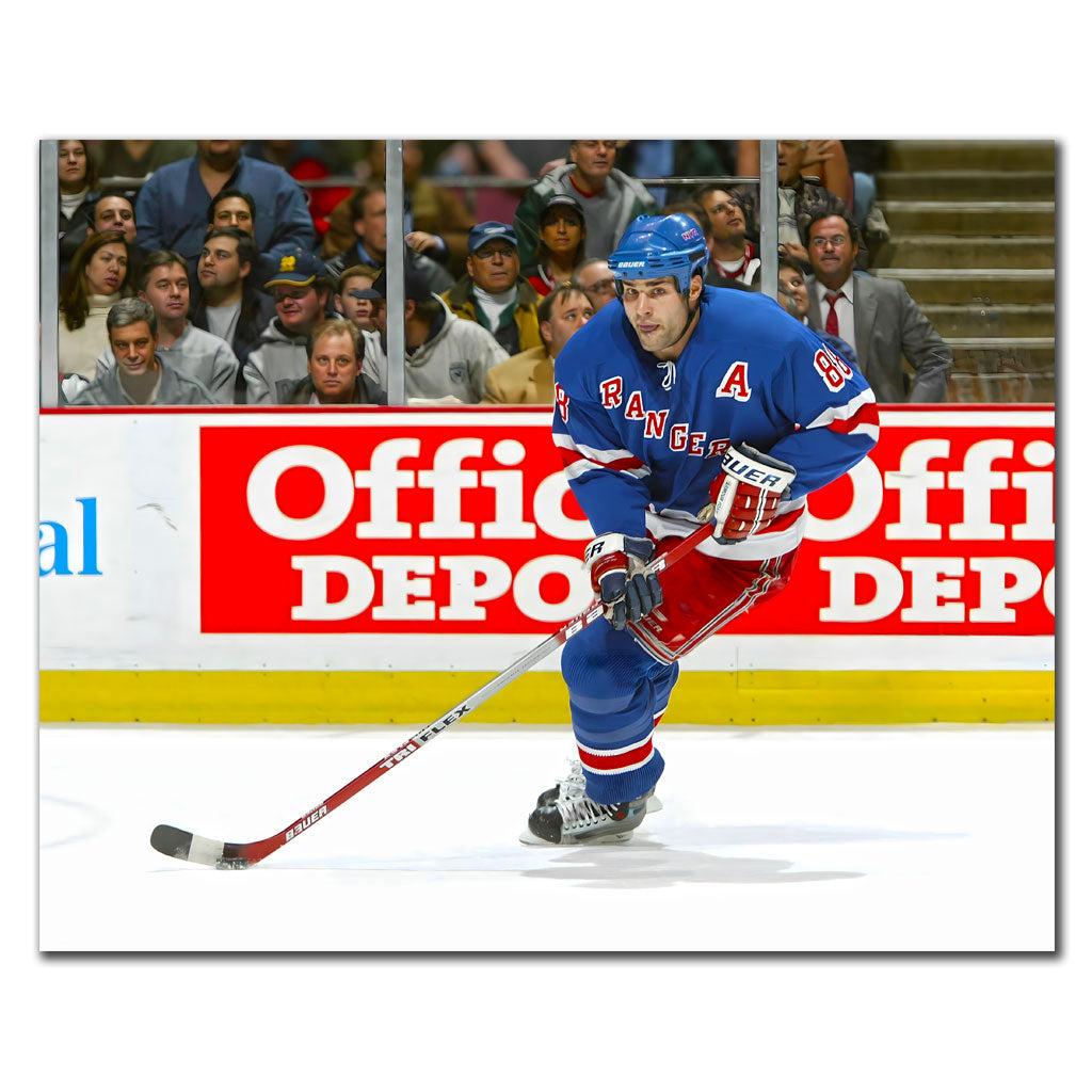 Marcel Dionne Pre-Order New York Rangers Autographed Puck - SportAuthentix