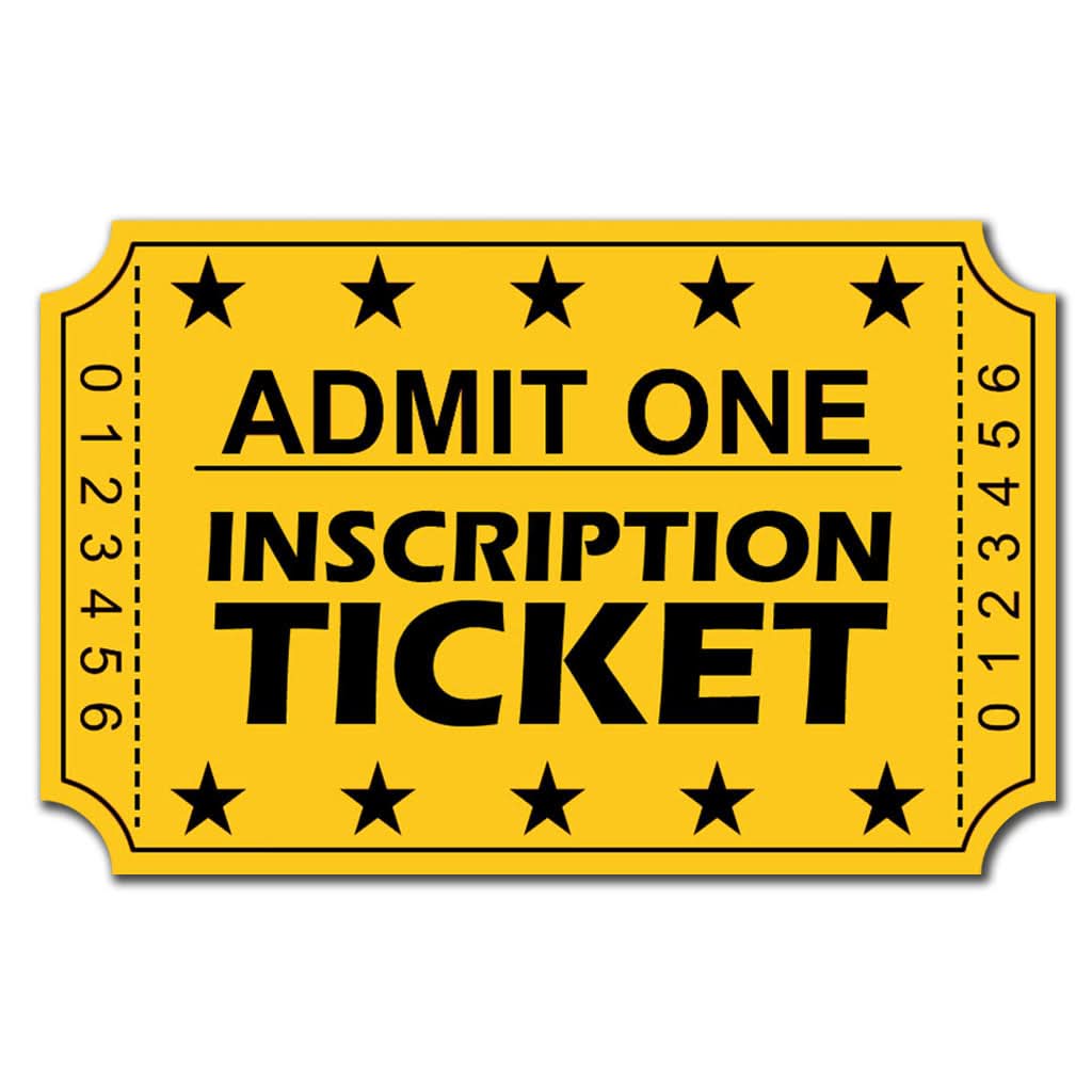 Authentic Eric Lindros Pre-Order Inscription Ticket - SportAuthentix