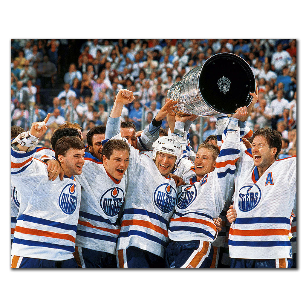 Kevin Lowe Esa Tikkanen & Bill Ranford Pre-Order Edmonton Oilers Autographed 8x10 (1)