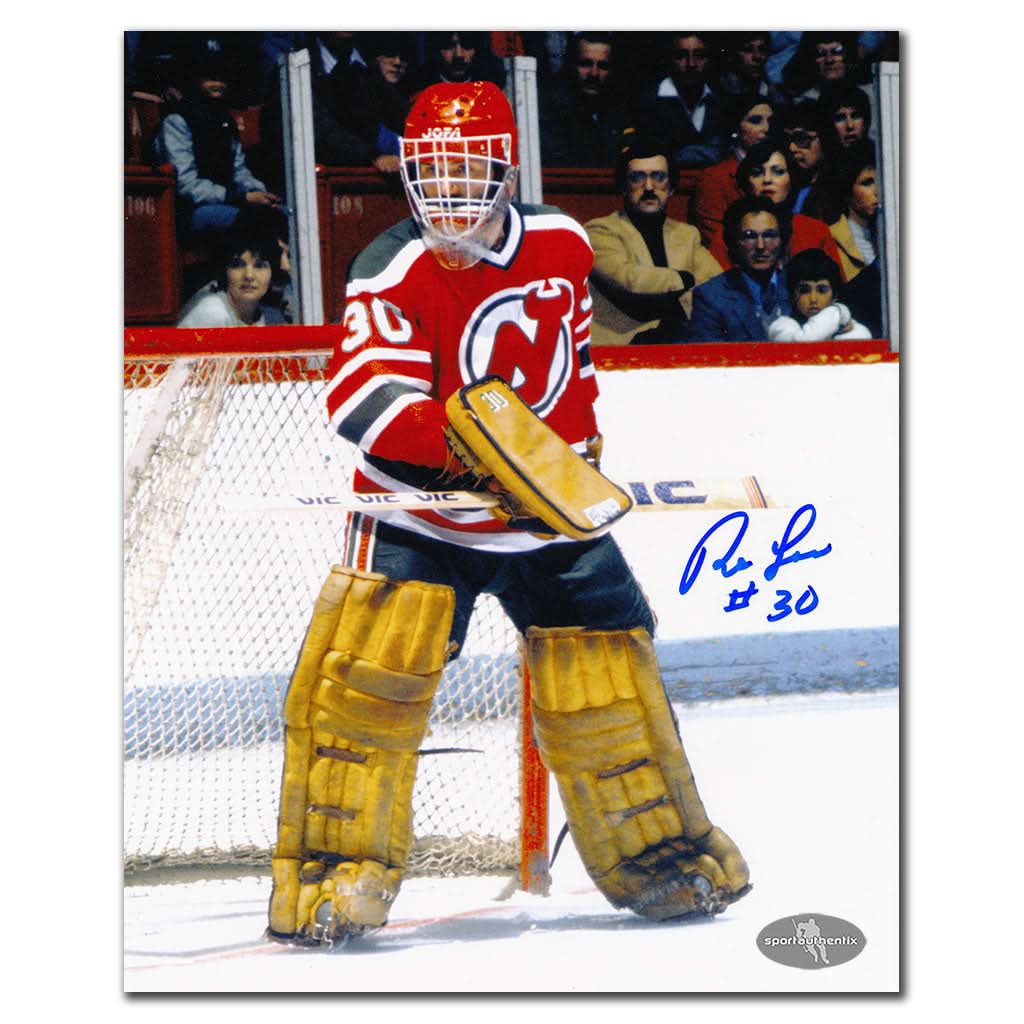 Authentic Ron Low New Jersey Devils Autographed 8x10 - SportAuthentix