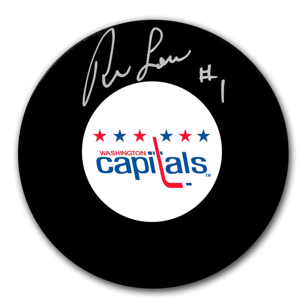 Authentic Ron Low Washington Capitals Autographed Puck - SportAuthentix