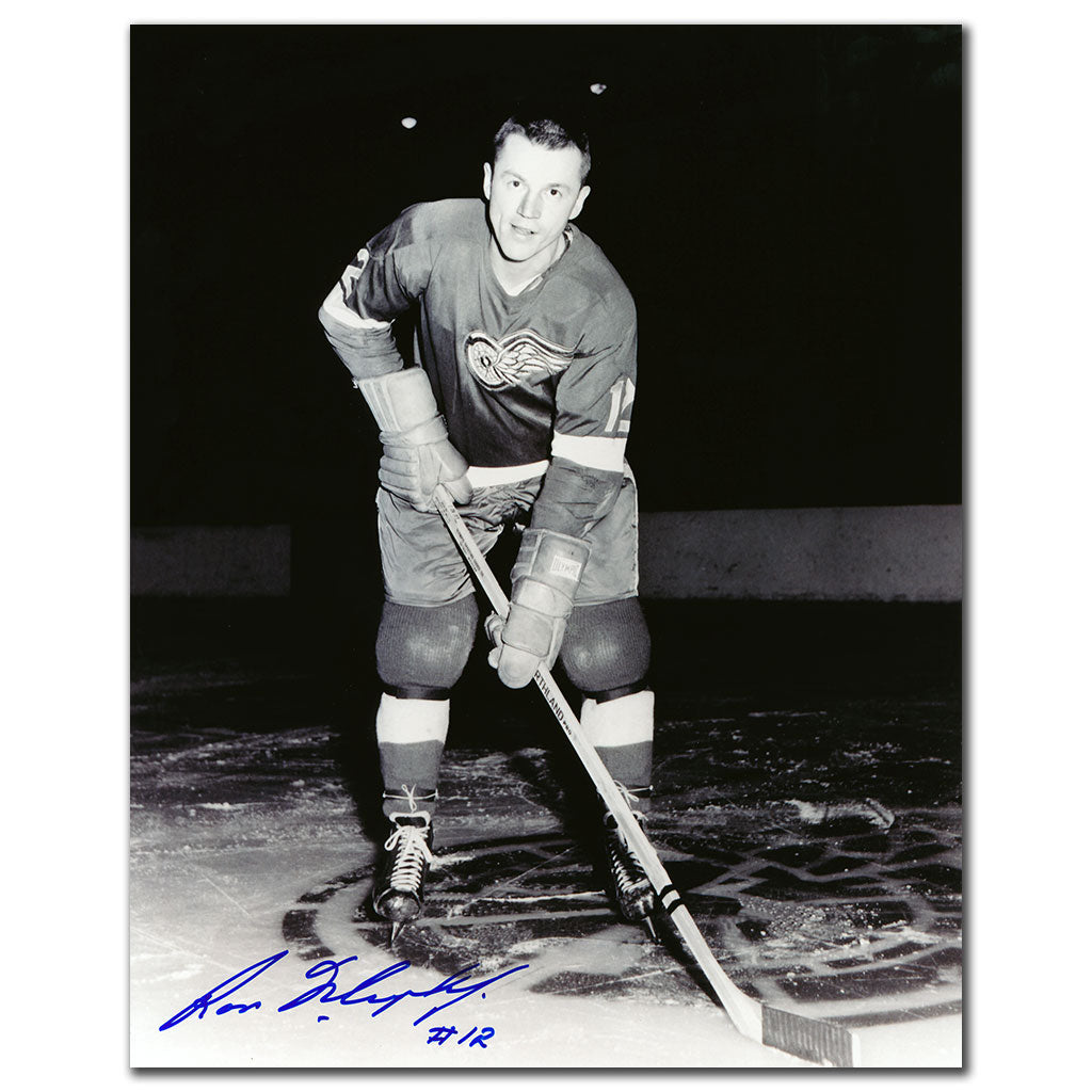 Ron Murphy Detroit Red Wings Autographed 8x10 Photo - Sport Authentix Inc