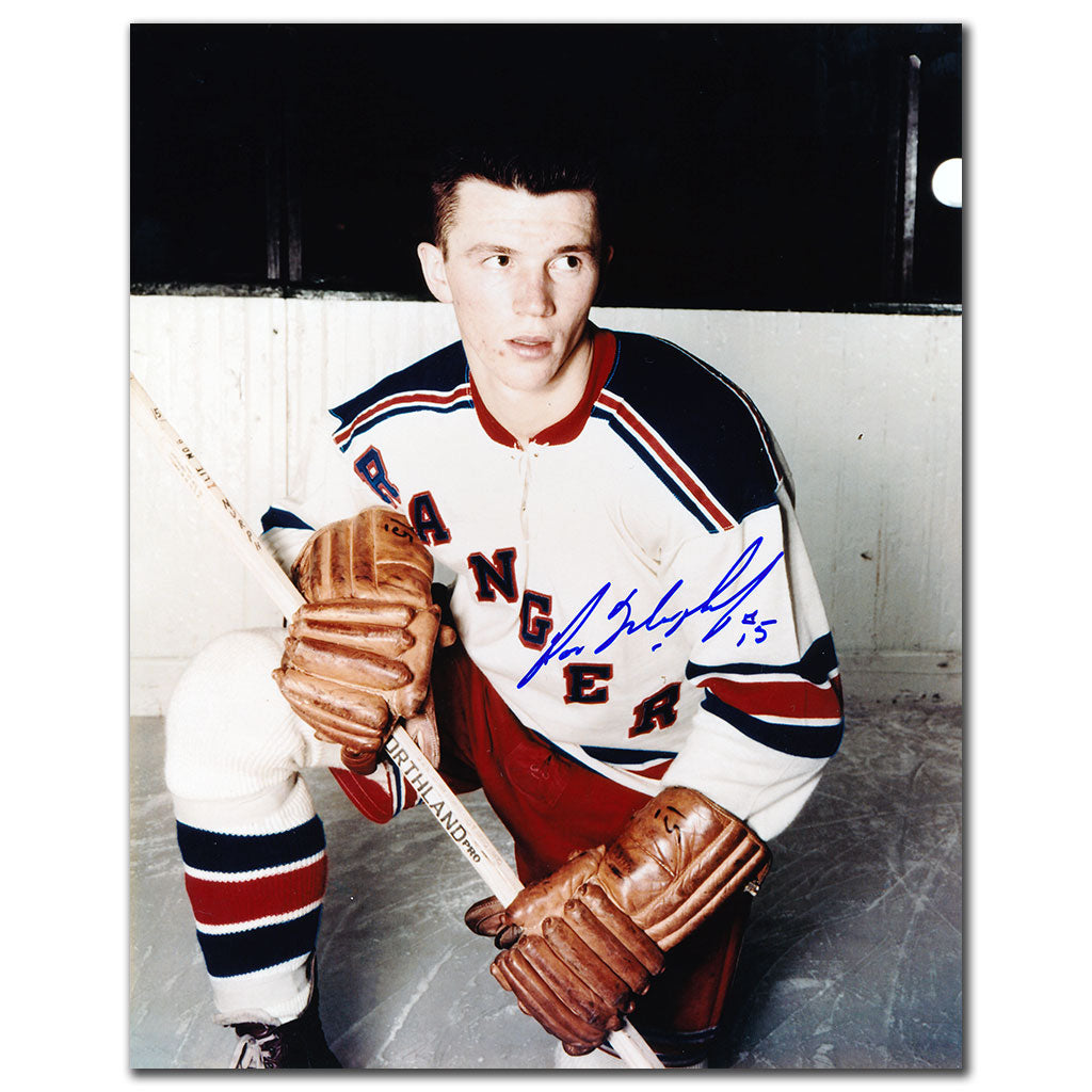 Ron Murphy New York Rangers Autographed 8x10 Photo