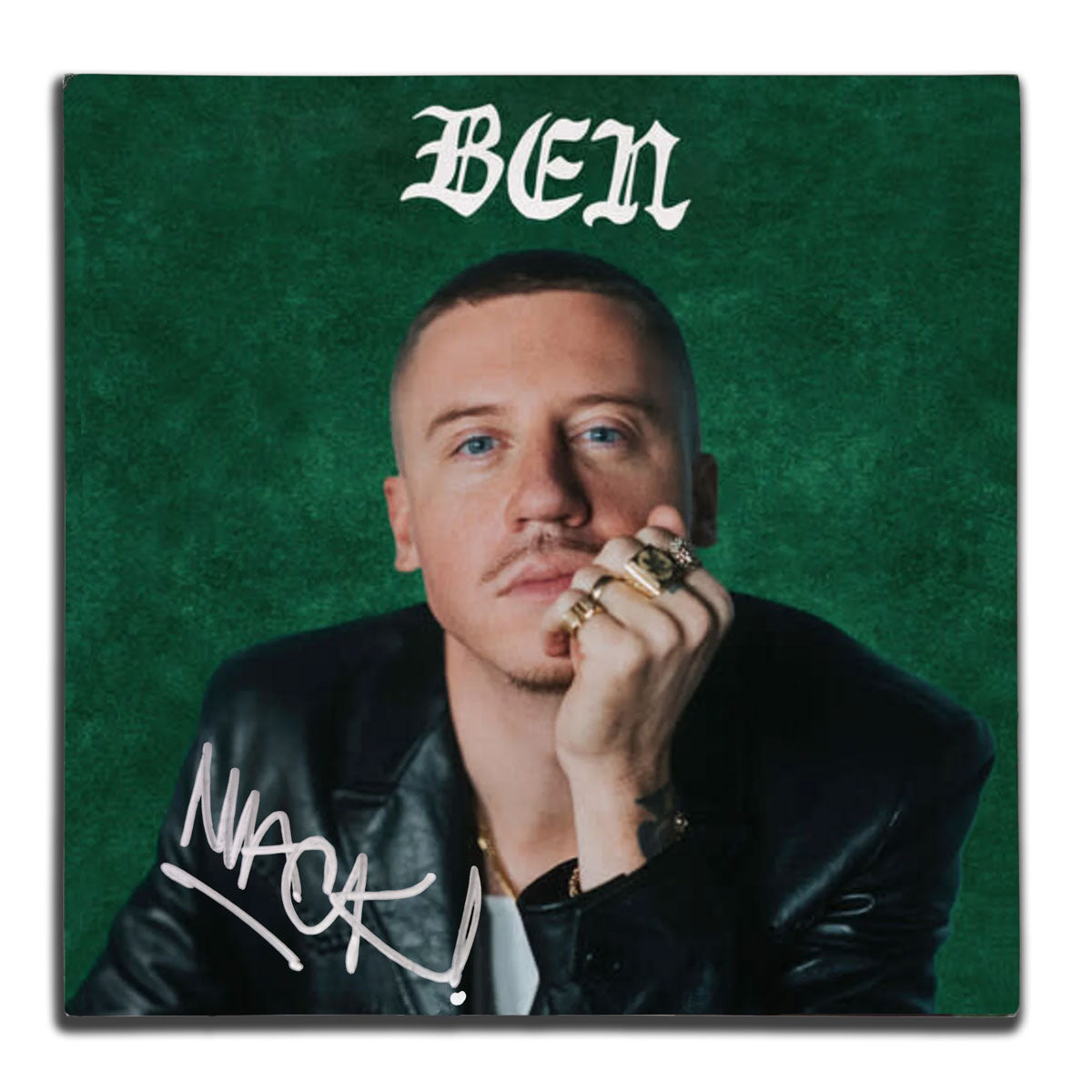 Macklemore Signed BEN Autographed Vinyl Album LP