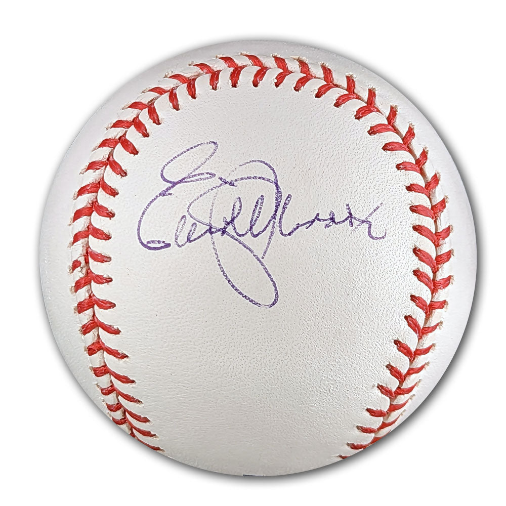 Elliott Maddox Autographed MLB Official Major League Baseball