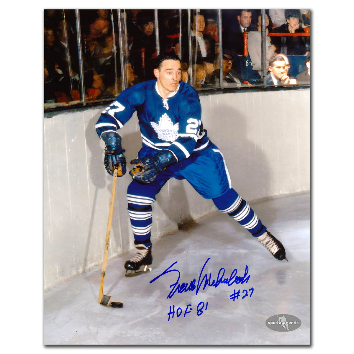 Frank Mahovlich Toronto Maple Leafs HOF Autographed 8x10 - Sport Authentix Inc