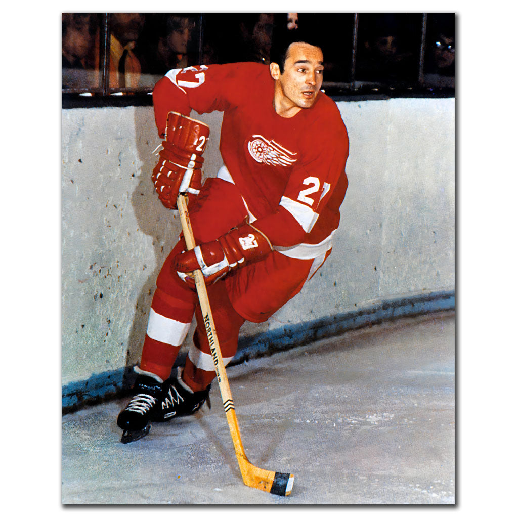 Frank Mahovlich Pre-Order Detroit Red Wings Autographed 8x10 (1)