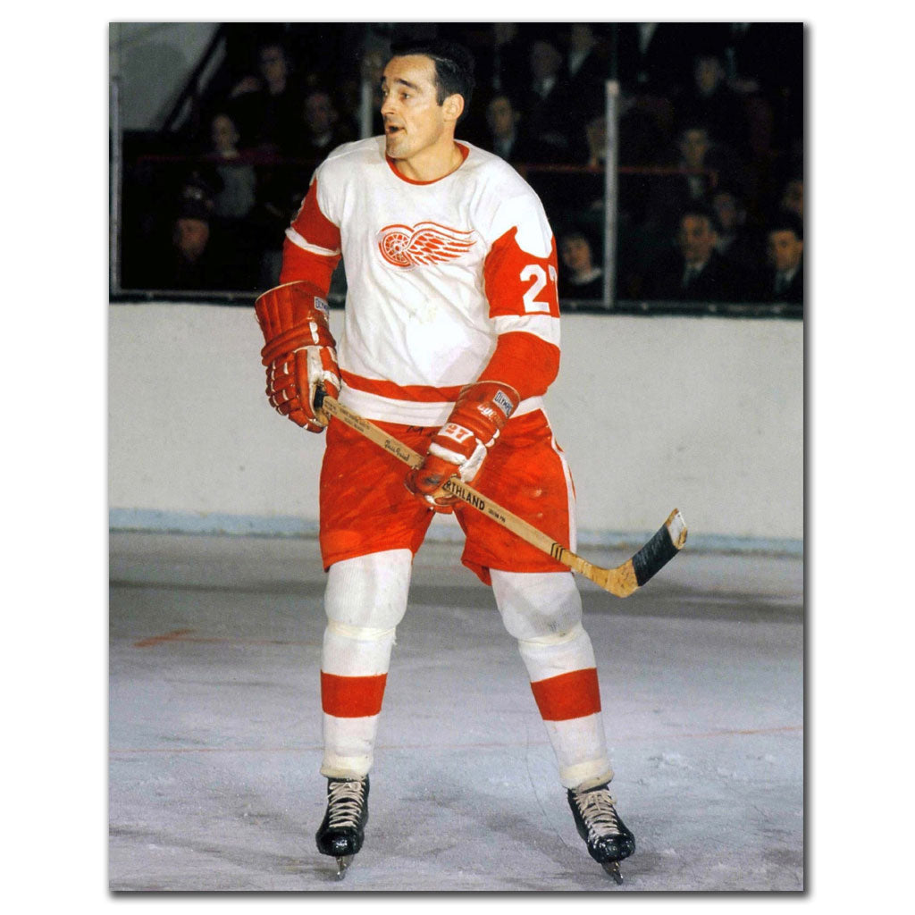Frank Mahovlich Pre-Order Detroit Red Wings Autographed 8x10 (2)