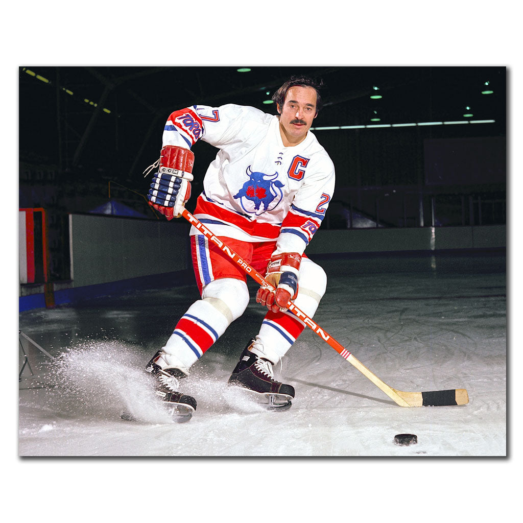 Frank Mahovlich Pre-Order Toronto Toros Autographed 8x10 (1)