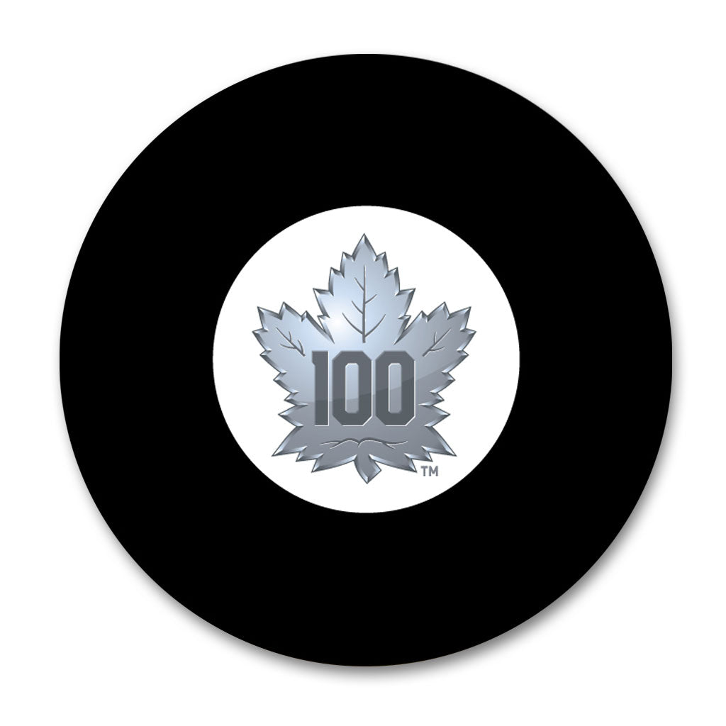 Frank Mahovlich Pre-Order Toronto Maple Leafs 100 Centennial Autographed Puck