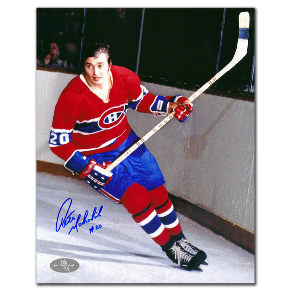 Authentic Pete Mahovlich Montreal Canadiens Rush Autographed 8x10 - SportAuthentix
