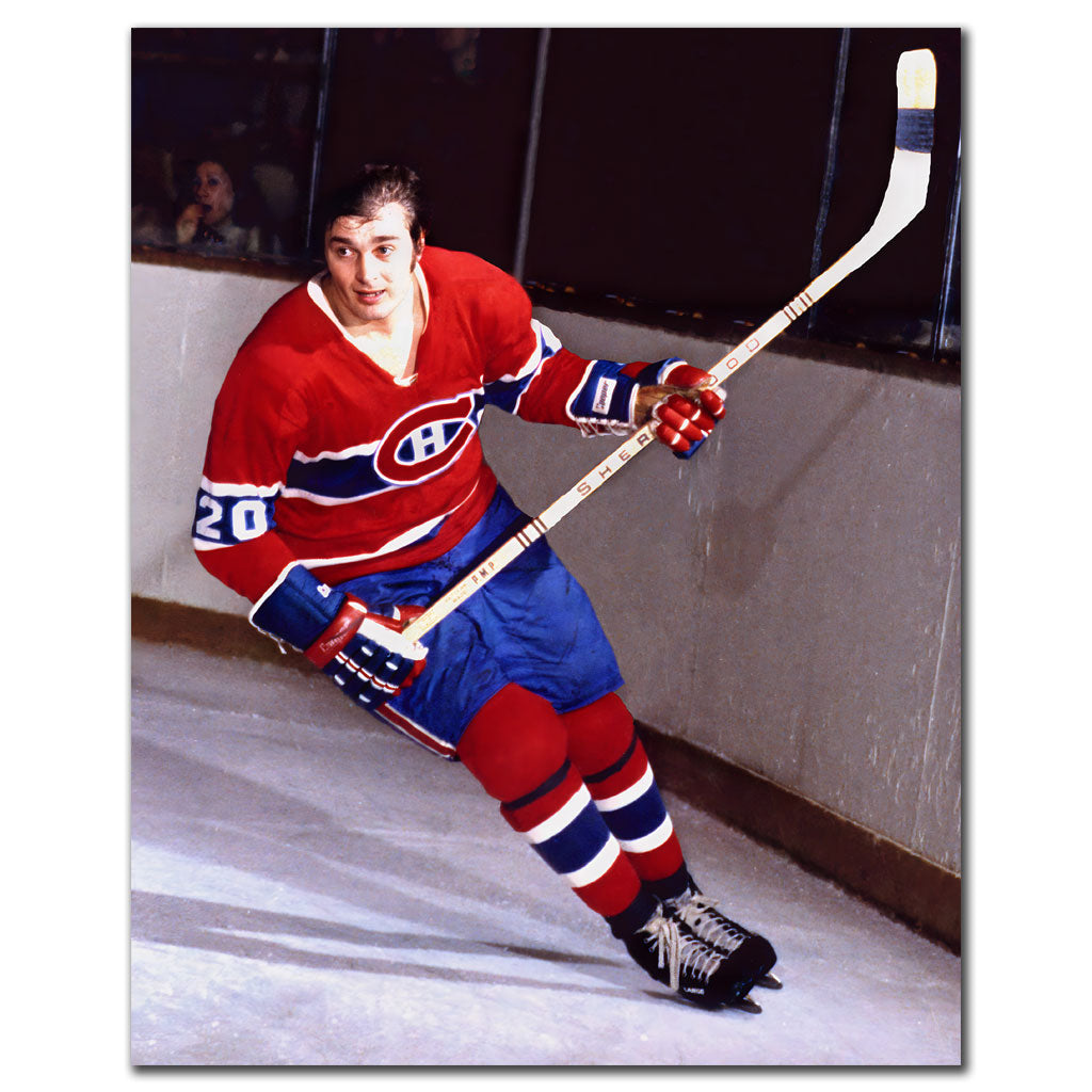 Pete Mahovlich Précommande Canadiens de Montréal Autographié 8x10 (1)