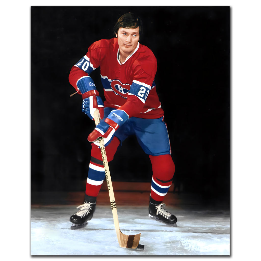 Pete Mahovlich Précommande Canadiens de Montréal Autographié 8x10 (1)