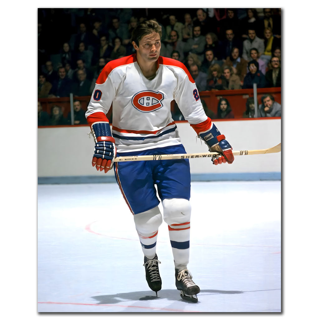 Pete Mahovlich Précommande Canadiens de Montréal Autographié 8x10 (1)