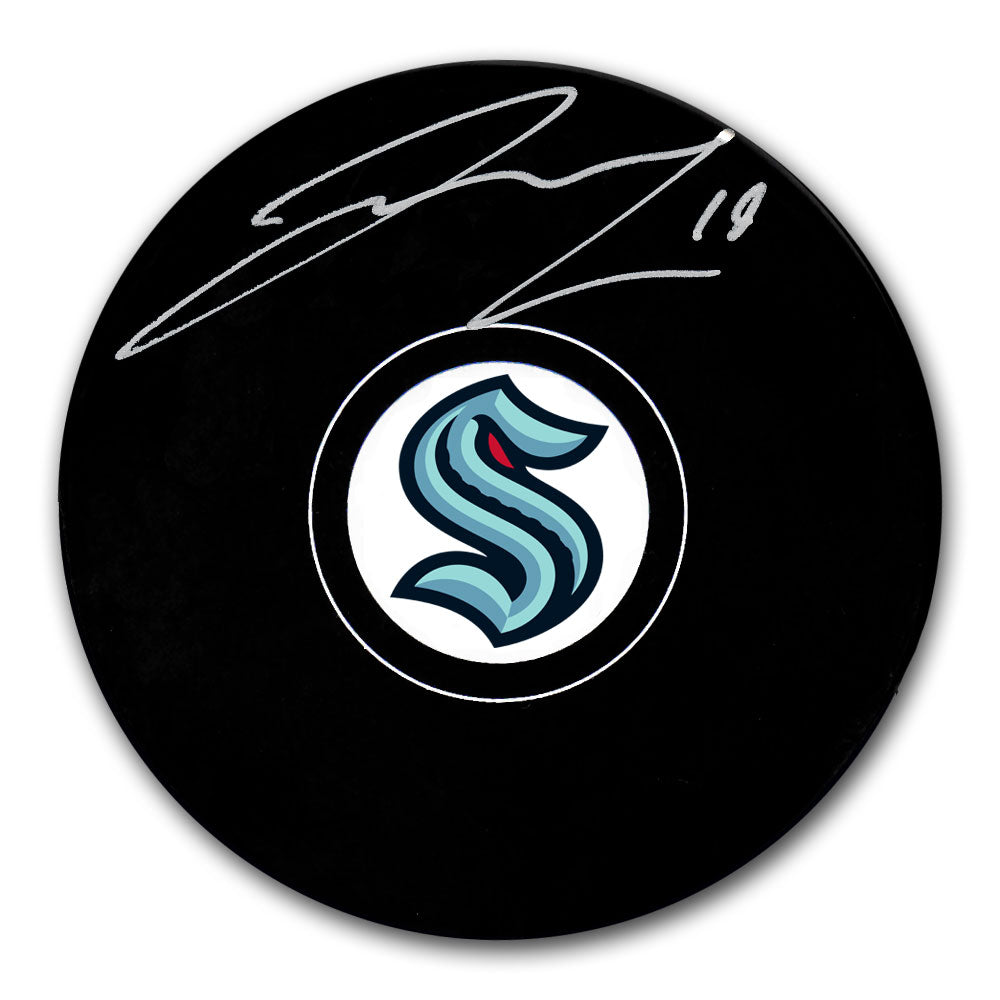 Jared McCann Seattle Kraken Autographed Puck