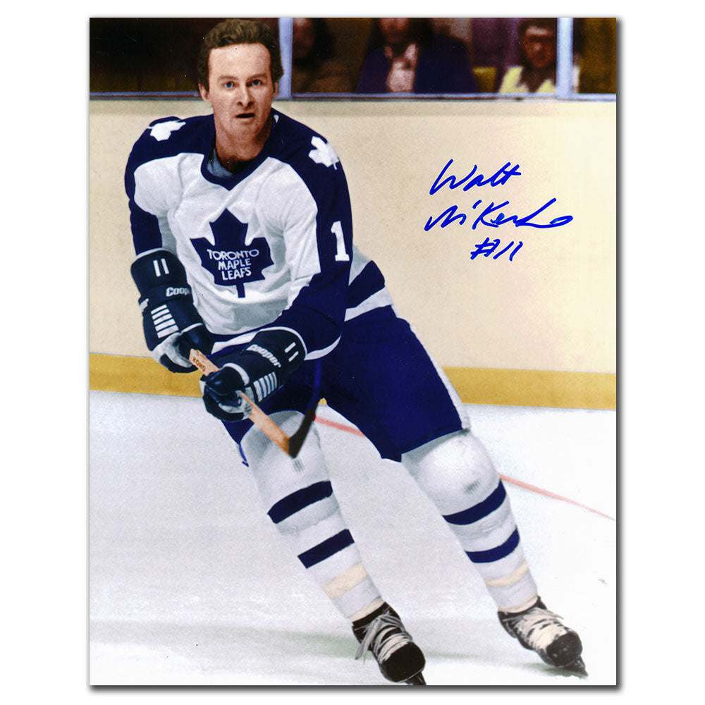 Walt McKechnie Toronto Maple Leafs Autographed 8x10