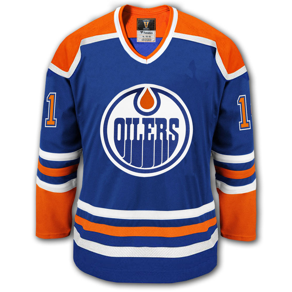 Mark Messier Edmonton Oilers Fanatics Vintage Autographed Jersey