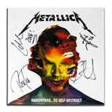 Metallica Band Signed HARDWIRED…TO SELF-DESTRUCT Autographed Vinyl Album LP
