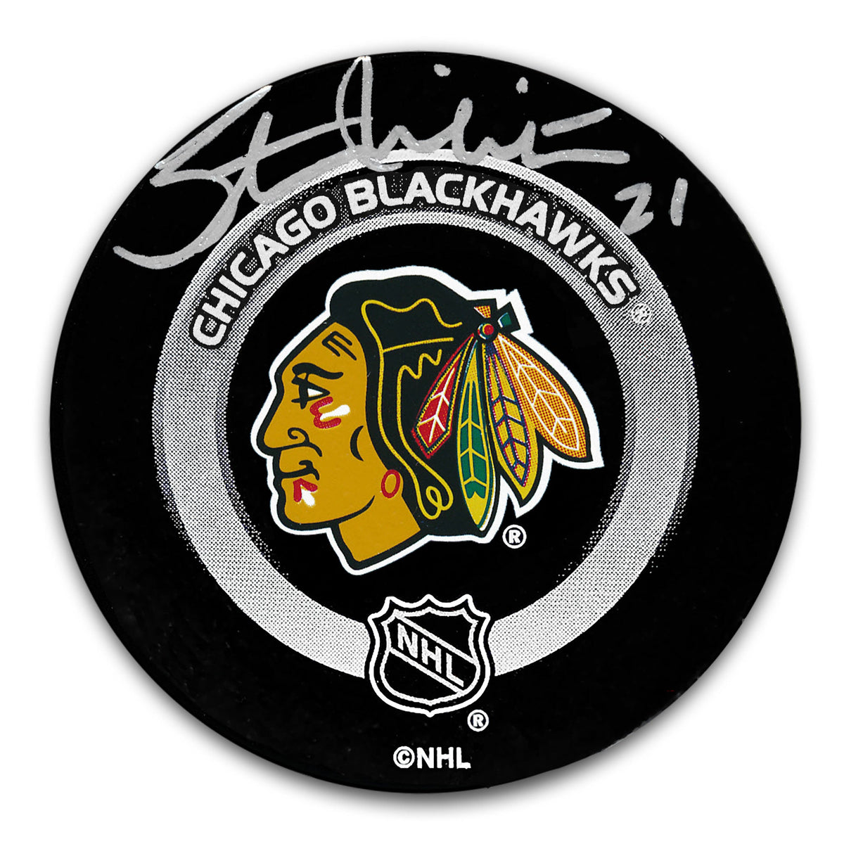 Stan Mikita Chicago Blackhawks Autographed Official Game Puck - Sport Authentix Inc