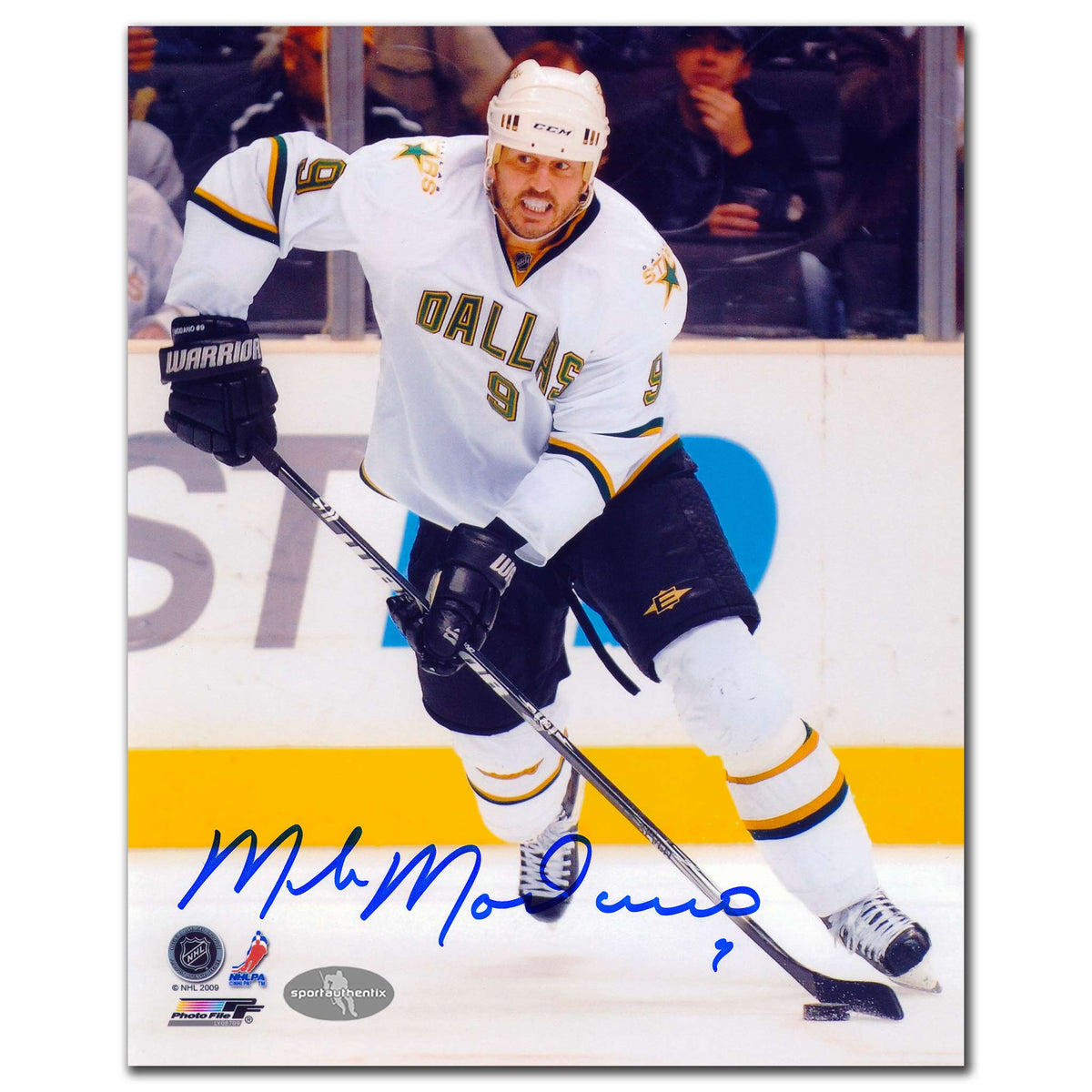 Mike Modano Dallas Stars Autographed 8x10 - Sport Authentix Inc