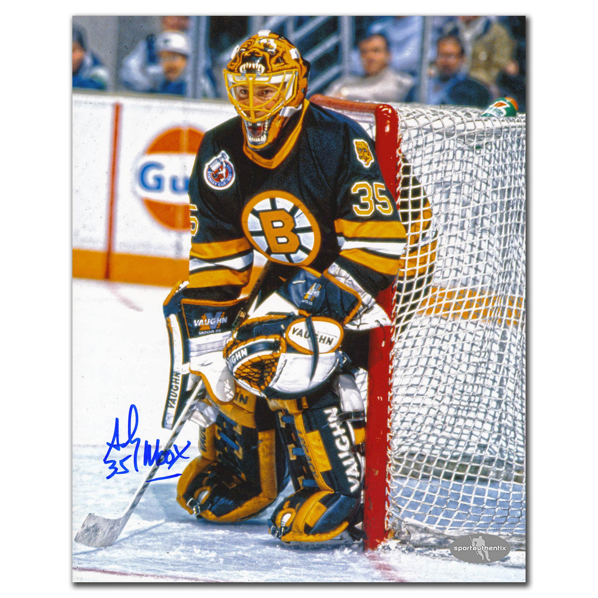 Andy Moog Boston Bruins Autographed 8x10 - Sport Authentix Inc