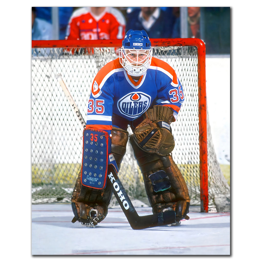 Andy Moog Pre-Order Edmonton Oilers Autographed 8x10 (1) - Sport Authentix Inc