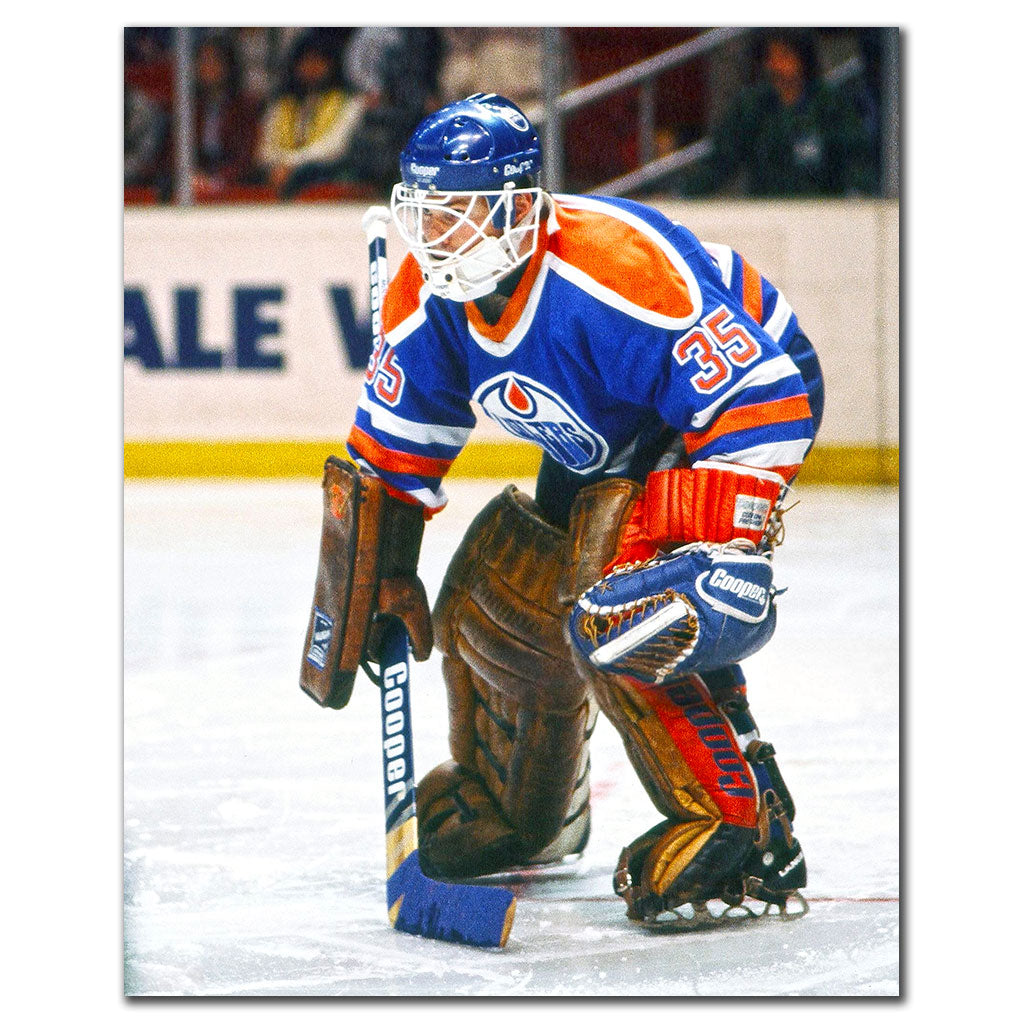 Andy Moog Pre-Order Edmonton Oilers Autographed 8x10 (5) - Sport Authentix Inc