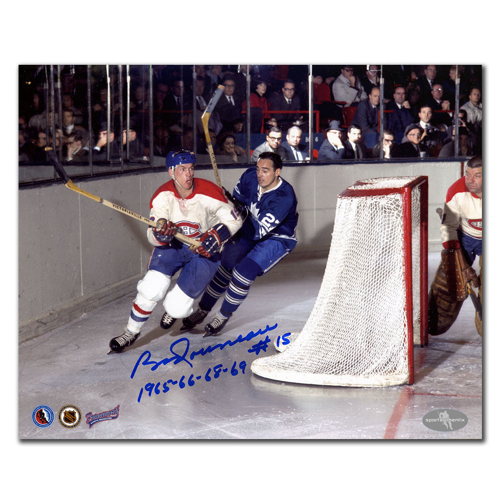 Bobby Rousseau Montreal Canadiens Autographed 8x10 Photo