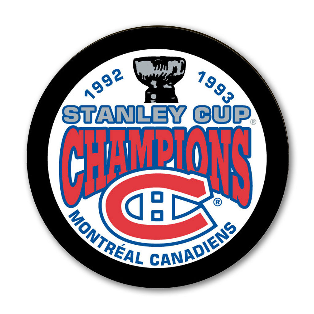 Kirk Muller Autographed Montreal Canadiens 1993 Stanley Cup Champions Hockey Puck · Pre-Order