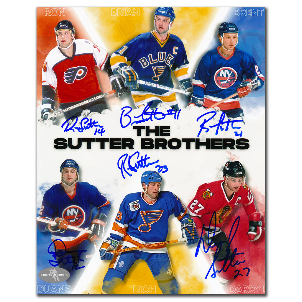 The Sutter Brothers Autographed 8x10 - Sport Authentix Inc