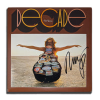 Neil Young a signé l'album vinyle autographié DECADE LP JSA COA