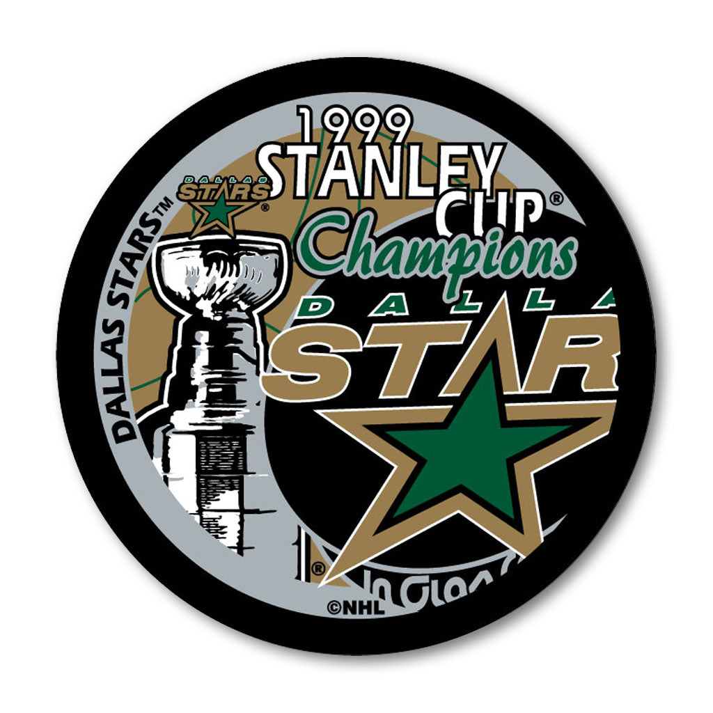 Dallas Stars 1999 Stanley Cup Champions hockey puck for Joe Nieuwendyk autograph pre-order