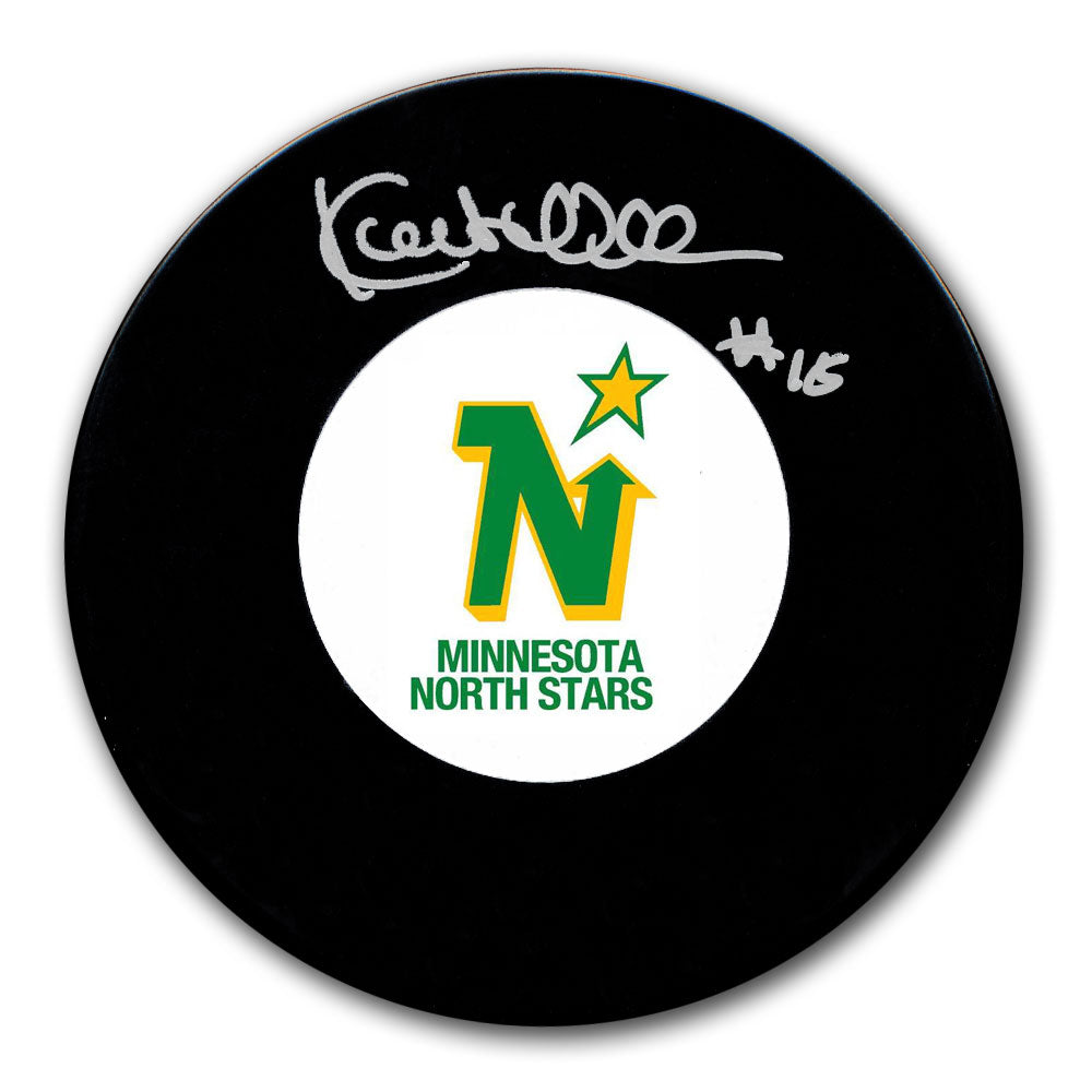 Kent Nilsson Minnesota North Stars Autographed Puck - Sport Authentix Inc
