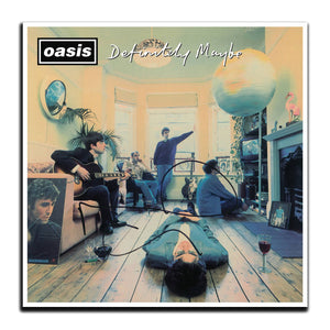 Noel Gallagher Signed Oasis DEFINITELY MAYBE Autographed Vinyl Album LP