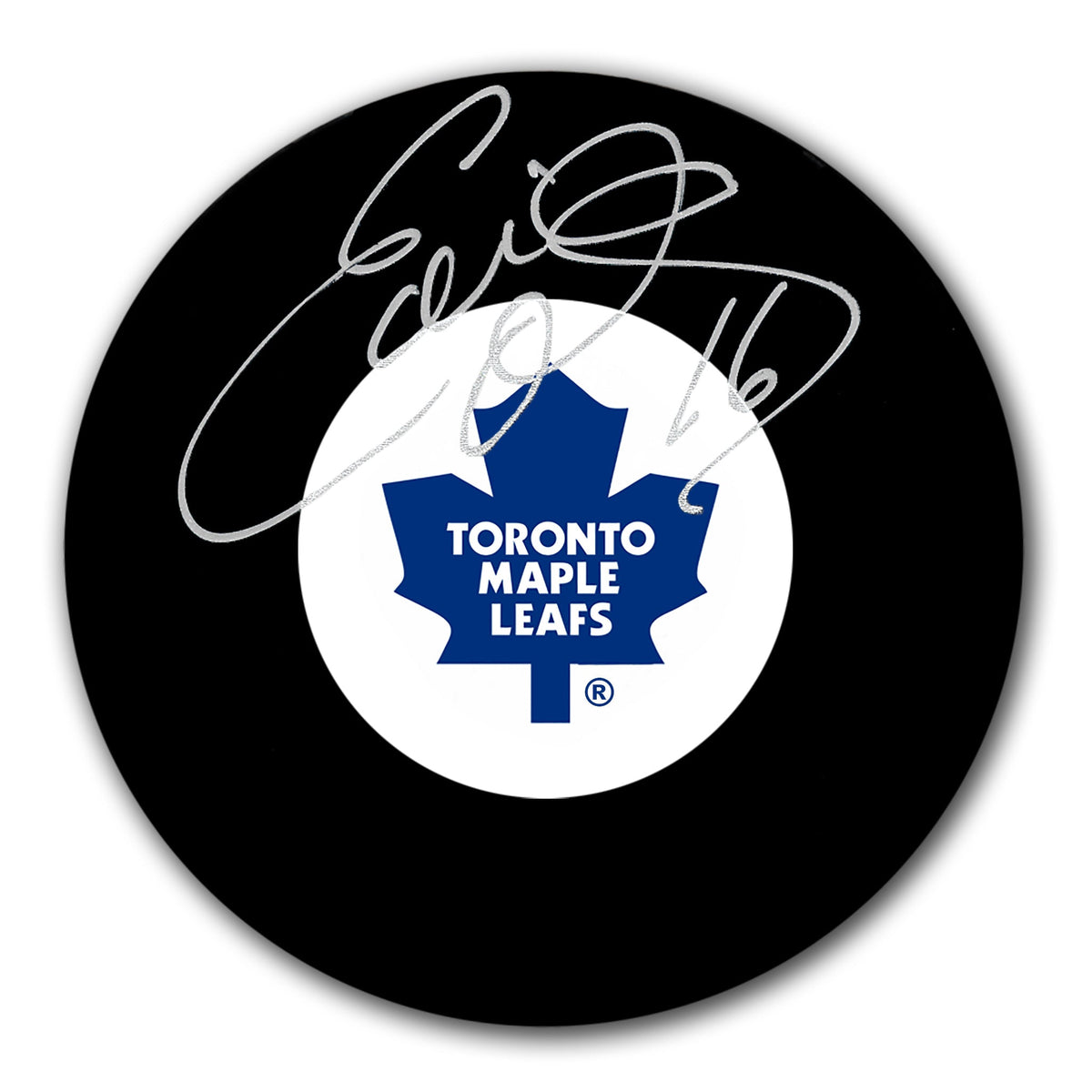 Ed Olczyk Toronto Maple Leafs Autographed Puck - Sport Authentix Inc