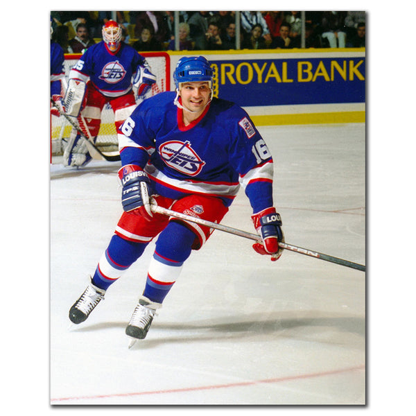 Ed Olczyk Autographed Winnipeg Jets 8x10 Photo · Pre-Order #3
